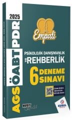 Kurul 2025 ÖABT MEB-AGS Rehberlik EMPATİ 6 Deneme Çözümlü - Murat Civelek Kurul Yayınları