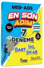Şara Akademi ÖABT MEB-AGS Din Kültürü ve Ahlak Bilgisi En Son Adım 7 Deneme Çözümlü - Rauf Şara Şara Akademi