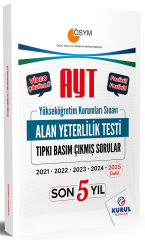 Kurul 2026 YKS AYT Çıkmış Sorular Son 5 Yıl Tıpkı Basım Çözümlü Kurul Yayıncılık