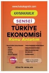 Öğretir SENSEİ Kaymakamlık Türkiye Ekonomisi Konu Anlatımı - Özgür Özcan Öğretir Yayınları