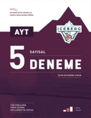 Okyanus YKS AYT Sayısal Iceberg 5 Deneme Okyanus Yayınları