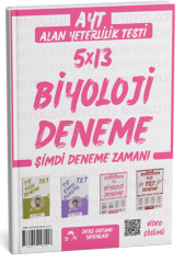 Ders Ortamı YKS AYT Biyoloji 5x13 Deneme Çözümlü Ders Ortamı Yayınları