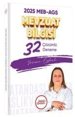 Hangi KPSS 2025 MEB-AGS Mevzuat Bilgisi 32 Deneme Çözümlü - Yasemin Özkanlı Hangi KPSS