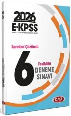 Data 2026 EKPSS 6 Deneme Fasikül Çözümlü Data Yayınları