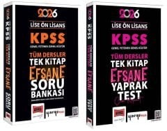Yargı 2026 KPSS Lise Ön Lisans Efsane Soru Bankası + Yaprak Test 2 li Set Yargı Yayınları