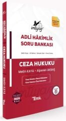 Temsil 2025 İMTİYAZ Adli Hakimlik Ceza Hukuku Soru Bankası Çözümlü 8. Baskı - Metin Kaya Temsil Kitap Yayınları