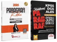 Hoca Kafası + Yönerge 2026 KPSS TYT ALES DGS Kafala + Muhtemel Paragraf Soru Bankası 2 li Set - Öznur Saat Yıldırım Hoca Kafası + Yönerge Yayınları