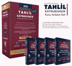 Temsil 2025 TAHLİL Kaymakamlık Konu Anlatımı Modüler Set - Okan Arslan Temsil Yayınları