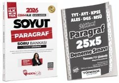 Hoca Kafası + Yönerge 2026 KPSS TYT ALES DGS Soyut Paragraf Soru Bankası + 5 Deneme 2 li Set - Öznur Saat Yıldırım Hoca Kafası + Yönerge Yayınları