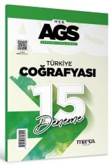 Marka MEB-AGS Türkiye Coğrafyası 15 Deneme Çözümlü Marka Yayınları