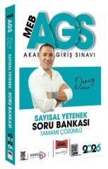 Yargı 2026 MEB-AGS Sayısal Yetenek Soru Bankası Çözümlü - Deniz Atalay Yargı Yayınları