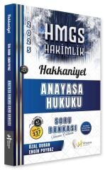 VİP Hukuk 2025 HAKKANİYET HMGS Hakimlik Anayasa Hukuku Soru Bankası Çözümlü - Özal Duran, Engin Poyraz VİP Hukuk Yayıncılık