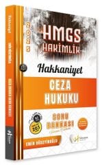 VİP Hukuk 2025 HAKKANİYET HMGS Hakimlik Ceza Hukuku Soru Bankası Çözümlü - Emin Hüseyinoğlu VİP Hukuk Yayıncılık