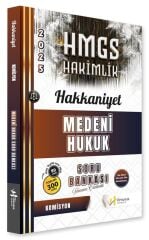 VİP Hukuk 2025 HAKKANİYET HMGS Hakimlik Medeni Hukuk Soru Bankası Çözümlü VİP Hukuk Yayıncılık