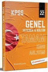 SÜPER FİYAT - Uzman Kariyer 2022 KPSS Genel Yetenek Genel Kültür TAMAM Konu Anlatımı Tek Kitap Uzman Kariyer Yayınları