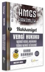 VİP Hukuk 2025 HAKKANİYET HMGS Hakimlik Vergi Hukuku, Vergi Usul Hukuku, Türk Vergi Sistemi Soru Bankası Çözümlü - Mustafa Hoca VİP Hukuk Yayıncılık