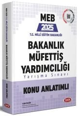 Data 2025 GYS MEB Milli Eğitim Bakanlığı Bakanlık Müfettiş Yardımcılığı Konu Anlatımlı Görevde Yükselme Data Yayınları