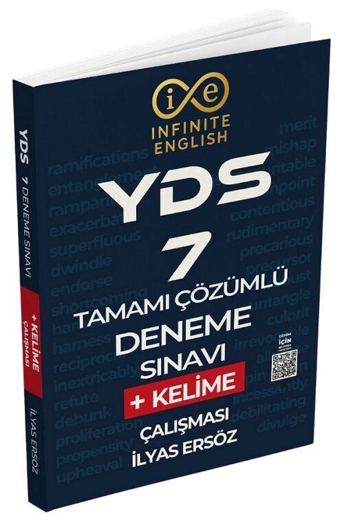İnfinite English YDS 7 Deneme, Kelime Çalışması Çözümlü - İlyas Ersöz İnfinite English