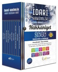 VİP Hukuk 2025 HAKKANİYET İdari Hakimlik Soru Bankası Seti Çözümlü VİP Hukuk Yayıncılık