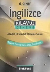 Blok Test 6. Sınıf İngilizce Kılavuz Deneme Blok Test Yayınları