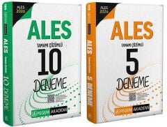 Pegem 2026 ALES 10+5 Deneme 2 li Set Pegem Akademi Yayınları
