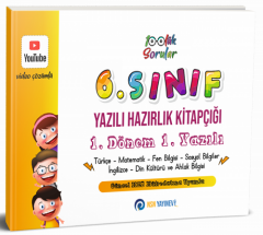 NSN Yayınları 6. Sınıf Yazılı Hazırlık Kitapçığı 1. Dönem 1. Yazılı 100 lük Sorular NSN Yayınları