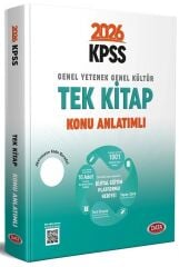 Data 2026 KPSS Genel Yetenek Genel Kültür Konu Anlatımlı Tek Kitap Data Yayınları
