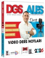 Yargı 2026 DGS ALES Matematik Sayısal Mantık Geometri Video Ders Notları - Deniz Atalay Yargı Yayınları