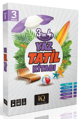 IQ Yayınları 3. Sınıf Yaz Tatil Kitabı Çözümlü IQ Yayınları