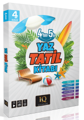 IQ Yayınları 4. Sınıf Yaz Tatil Kitabı Çözümlü IQ Yayınları