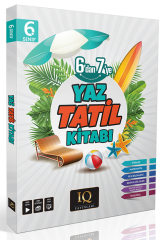 IQ Yayınları 6. Sınıf Yaz Tatil Kitabı Çözümlü IQ Yayınları