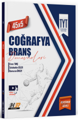 Hız ve Renk YKS TYT Coğrafya 45x5 Deneme Hız ve Renk Yayınları