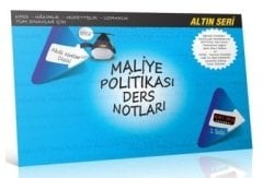 Savaş KPSS A Grubu Maliye Politikası Ders Notları Altın Seri 2. Baskı Savaş Yayınları