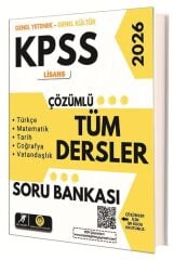 Tasarı Dev Kadro 2026 KPSS Genel Yetenek Genel Kültür Lisans Tüm Dersler Soru Bankası Çözümlü Tasarı Yayınları
