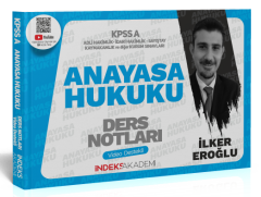 İndeks Akademi 2025 KPSS A Grubu Anayasa Hukuku Video Ders Notları - İlker Eroğlu İndeks Akademi Yayıncılık