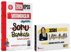 Hoca Kafası + İndeks 2026 KPSS Vatandaşlık Video Ders Notları + Soru Bankası 2 li Set - Esra Özkan Karaoğlu Hoca Kafası + İndeks Akademi Yayınları