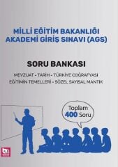 Akademi MEB-AGS Tüm Dersler Soru Bankası Akademi Consulting Yayınları