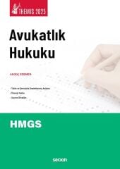 Seçkin 2025 THEMİS HMGS Avukatlık Hukuku Konu Anlatımı - Andaç Esemen Seçkin Yayınları