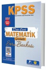 Tasarı Dev Kadro 2026 KPSS Matematik Dev Seri Soru Bankası Çözümlü Tasarı Yayınları