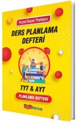 Kitap Sarayı YKS TYT AYT Ders Planlama Defteri Kitap Sarayı Yayınları