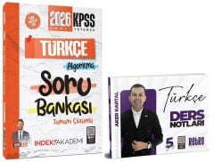 Retro + İndeks 2026 KPSS Türkçe 5Yüz Ders Notları + Soru Bankası 2 li Set - Aker Kartal Retro + İndeks Akademi Yayıncılık