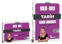 Hoca Kafası 2026 MEB-AGS Tarih Video Ders Notları + Soru Bankası 2 li Set - Selin Ortaç Hoca Kafası Yayınları