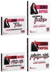 Hoca Kafası 2026 KPSS Türkçe + Matematik Video Ders Notları + Soru Bankası 4 lü Set Hoca Kafası Yayınları