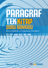 NSN Yayınları YKS TYT AYT KPSS ALES DGS MSÜ Paragraf Soru Bankası Tek Kitap - Ramazan Kiraz NSN Yayınları