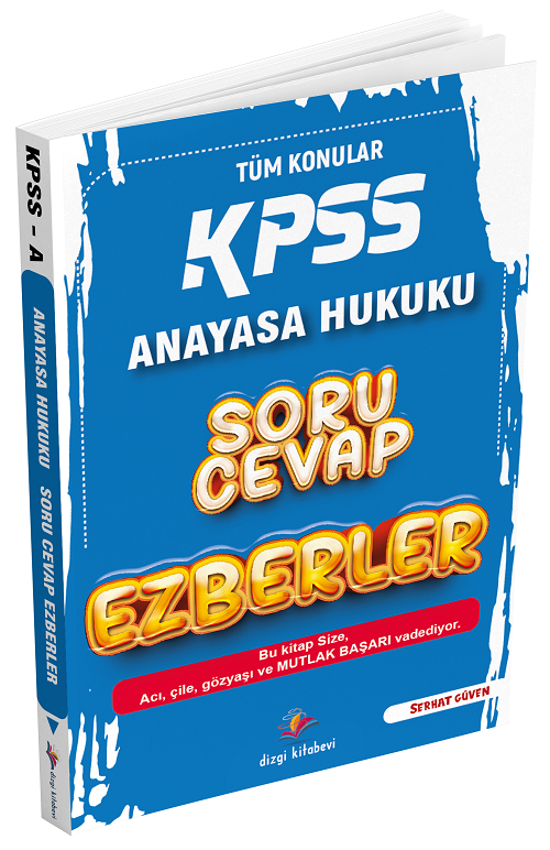 Dizgi Kitap 2026 KPSS A Grubu Anayasa Hukuku Ezberler Soru Cevap - Serhat Güven Dizgi Kitap