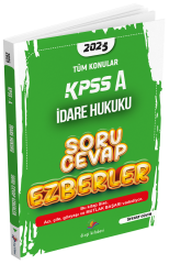 Dizgi Kitap 2025 KPSS A Grubu İdare Hukuku Soru Cevap Ezberler - Serhat Güven Dizgi Kitap
