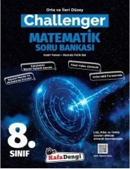 Kafadengi 8. Sınıf Matematik Challenger Soru Bankası Kafadengi Yayınları