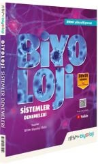Ritim Biyoloji YKS AYT Biyoloji Sistemler 30x13 Denemeleri Çözümlü Ritim Biyoloji Yayınları