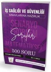 Pelikan İSG İş Sağlığı ve Güvenliği Senaryo Problem ve Matematiksel 500 Soru - Muhammed Nurullah Acar Pelikan Yayınları
