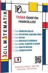 Acil 10. Sınıf Matematik Tema Öğretim Fasikülleri Acil Yayınları